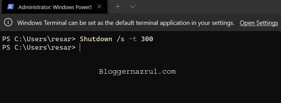 How to Automatically Shutdown Windows 1011 Using Command Prompt or PowerShell