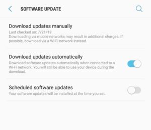 Perform Factory Reset