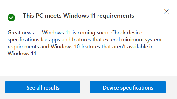 How to Check Windows 11 Update Via PC Health Check