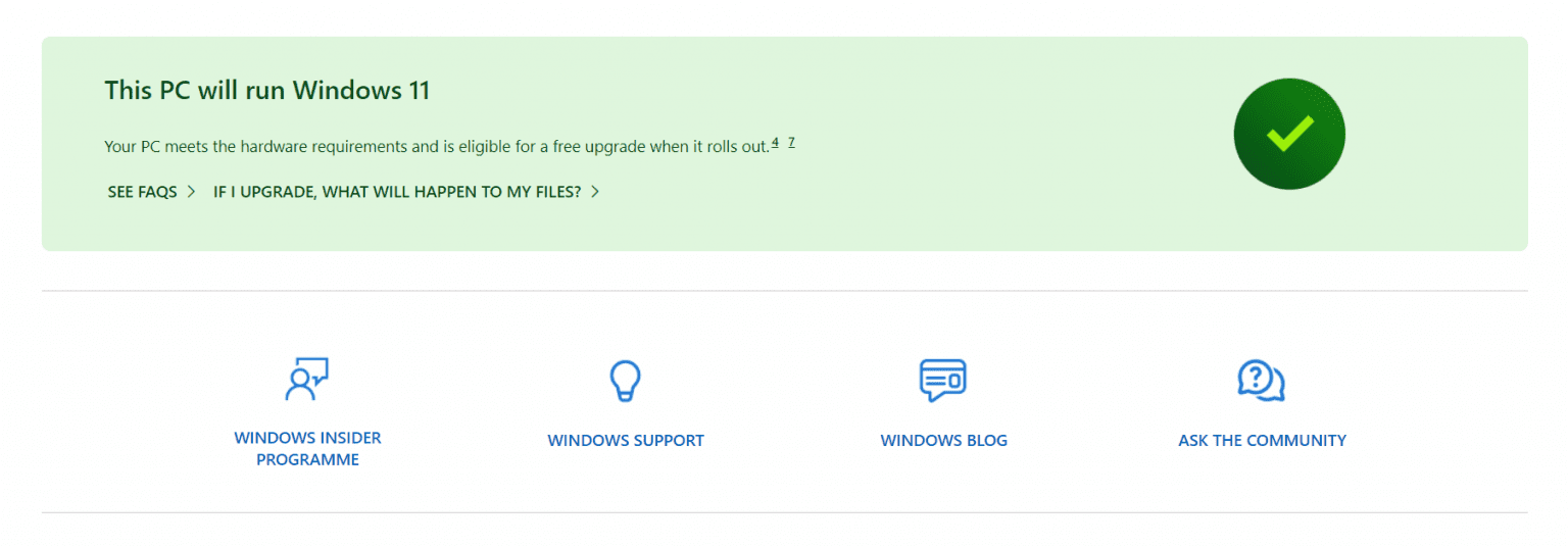How to Check Windows 11 Update Via PC Health Check