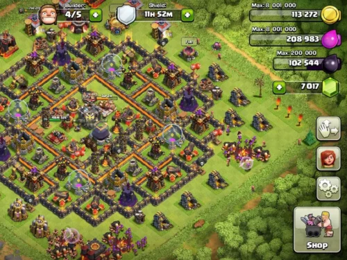 Free COC account TH 10