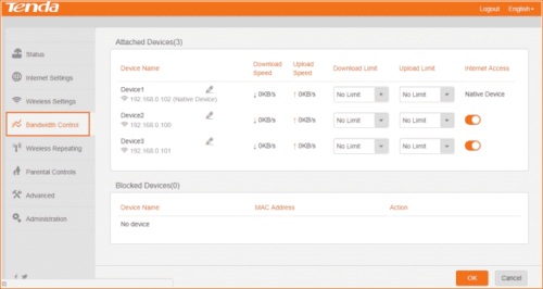 How to Limit IndiHome Tenda Modem WiFi Speed ​​via Smartphone