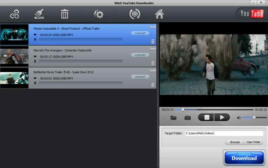 Winx Youtube Downloader