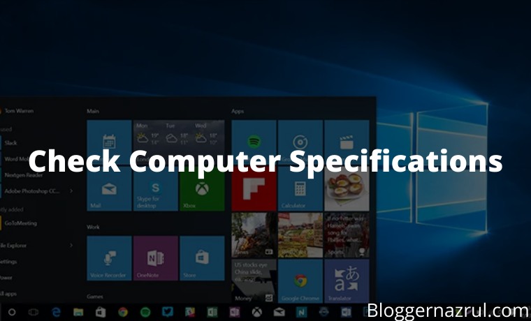 8 Easy Ways to Check Computer Specifications