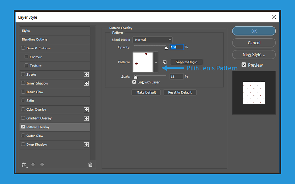Creating a Polka-dot Pattern