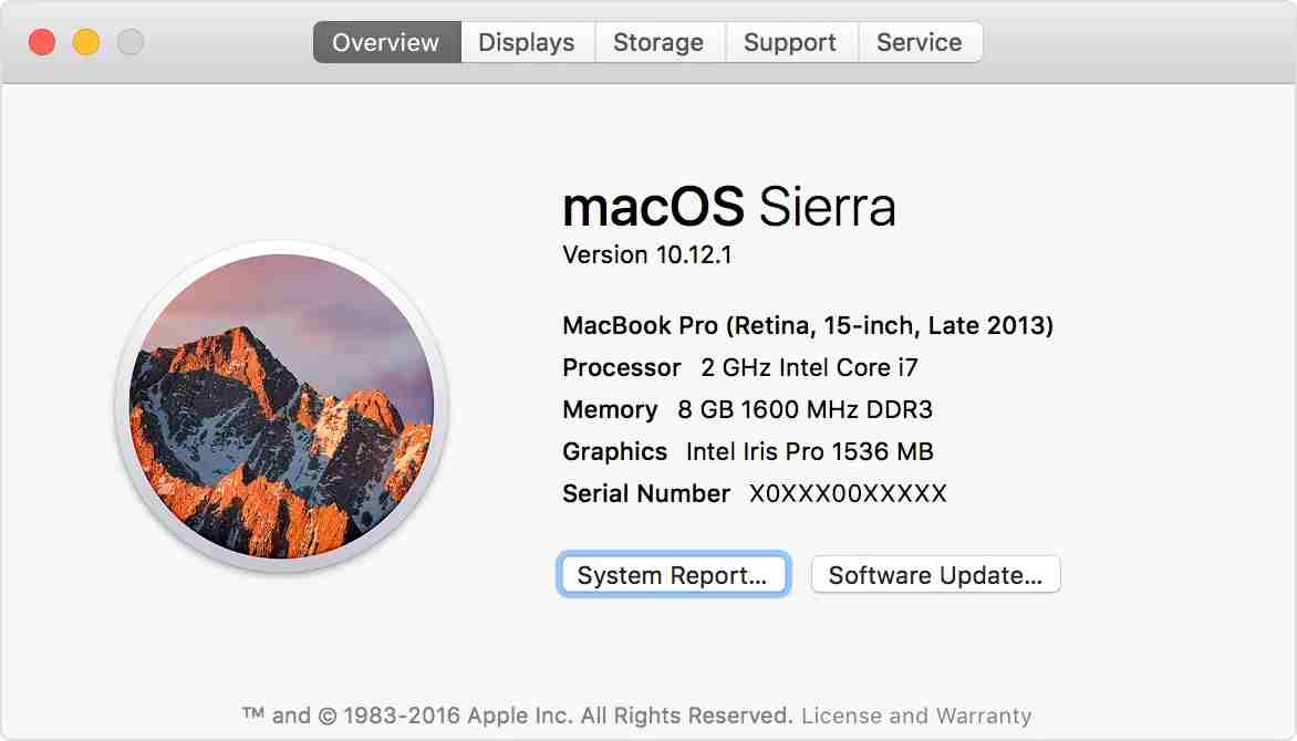 How to Check Computer Specifications of a Macbook Pro Macbook Air Laptop
