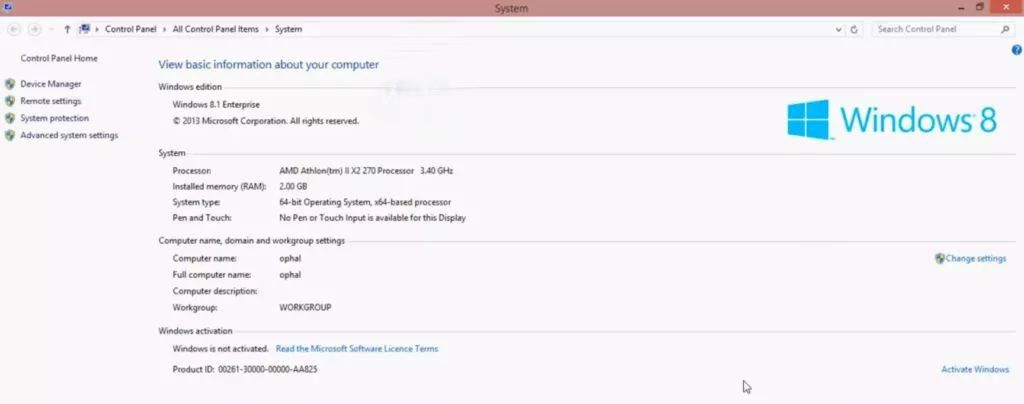 How to Check Windows 8 Version