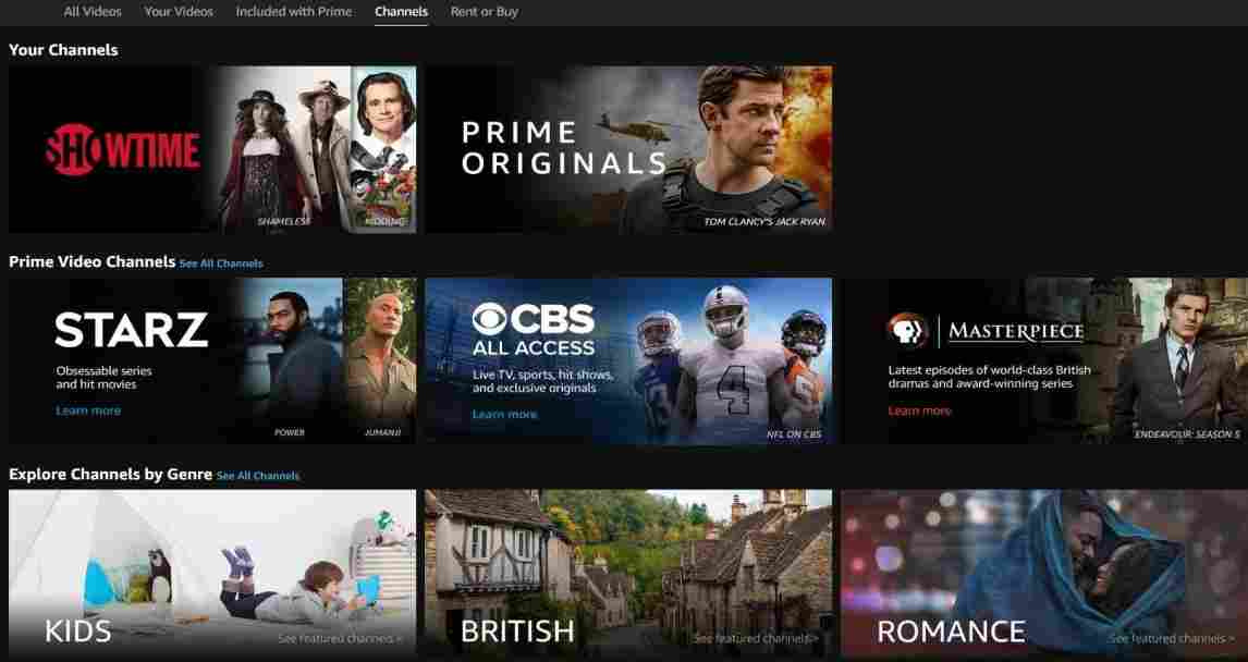 Prime Videos