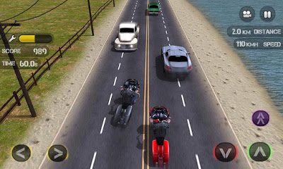 Race the Traffic Moto (Offline)
