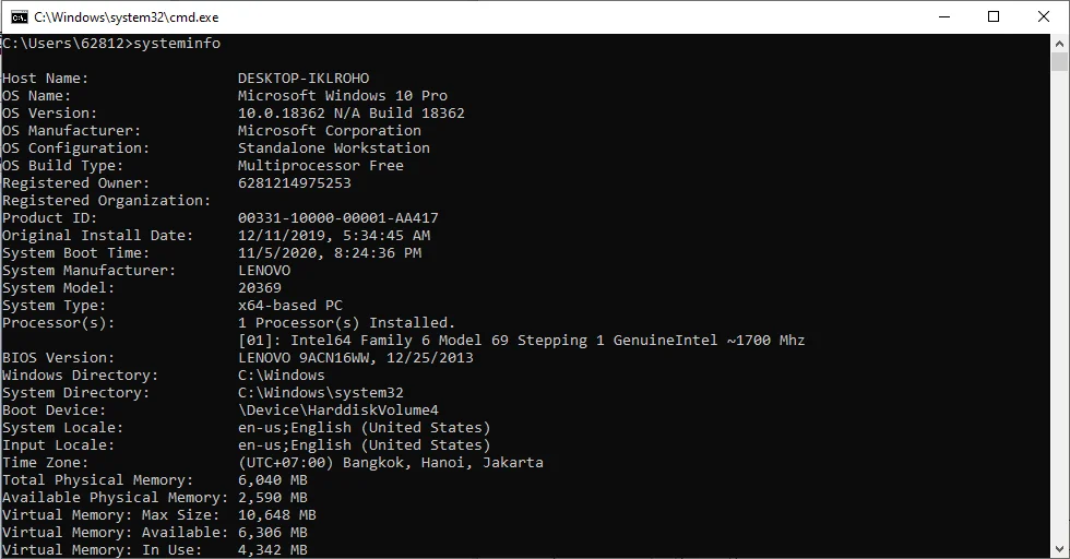 Using CMD Command Prompt
