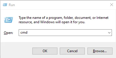 Using CMD Command Prompt