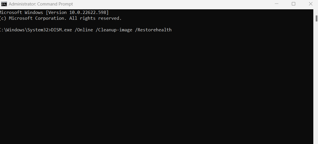 File System Checker (SFC)