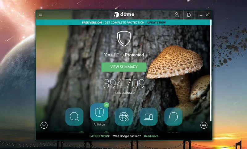 Scanning with antivirus