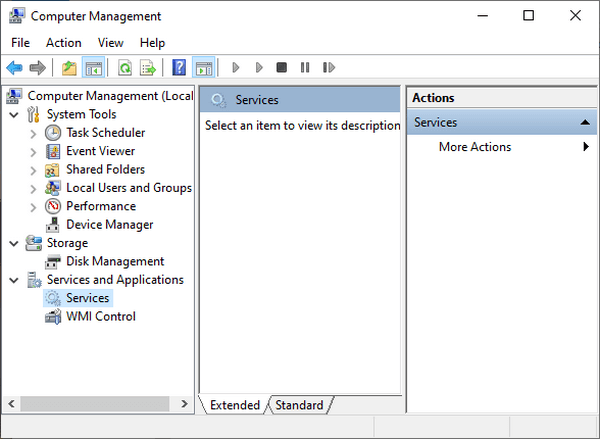 Using the Computer Management feature