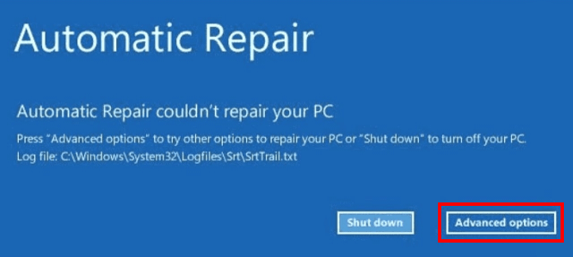 Disable Automatic Startup Repair
