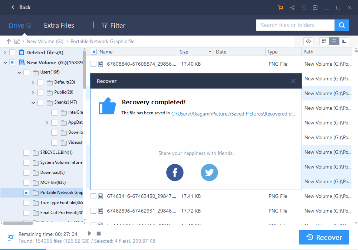 EaseUS Data Recovery Wizard Free
