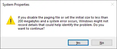 How to Delete Move and Resize a Pagefile