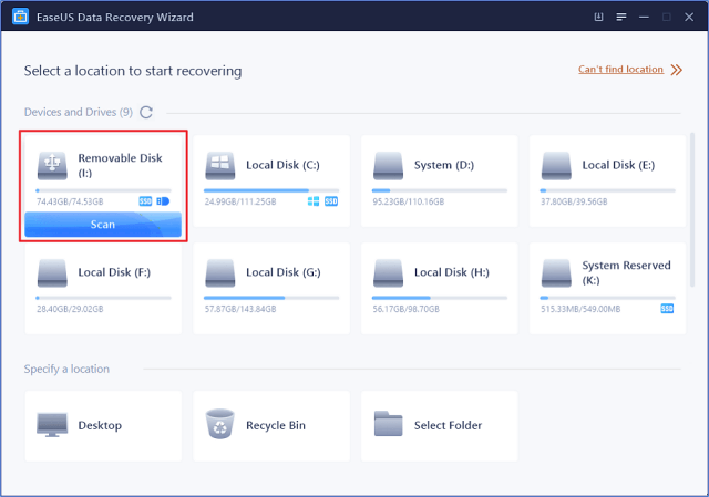 How to Fix with an unreadable flash drive in Windows 10