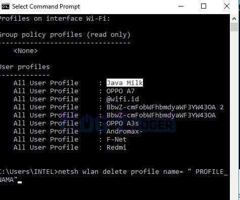 How to Forget Wifi in Windows 7