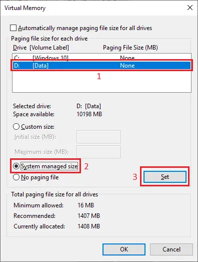How to Move Pagefiles