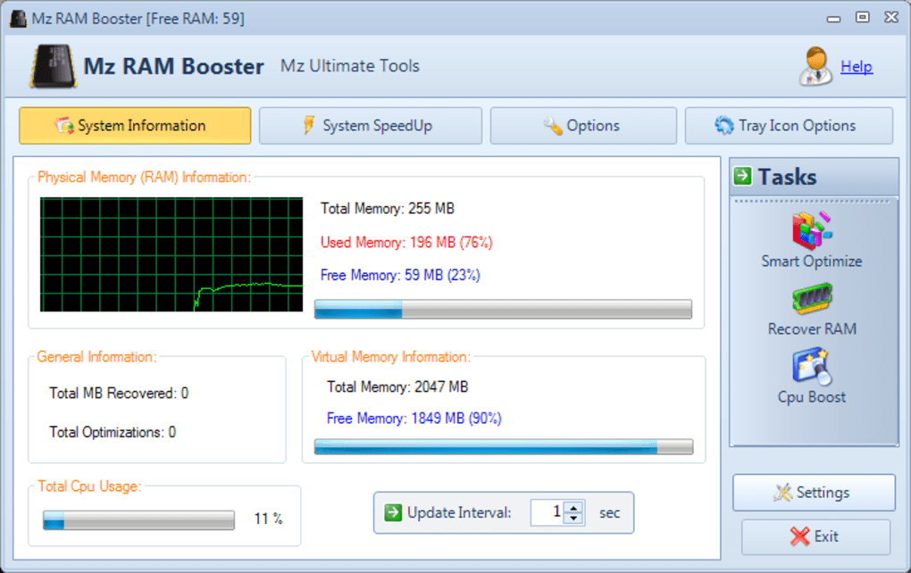 MZ RAM Booster