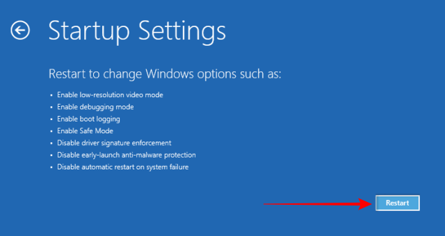 Update driver Safe Mode