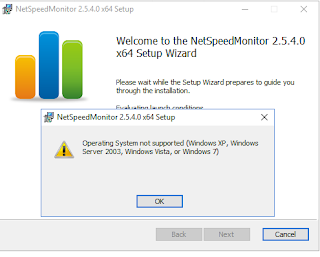 Using Apps Net Speed ​​Monitor in Windows 10