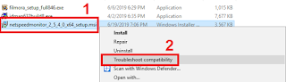 Using Apps Net Speed ​​Monitor in Windows 10