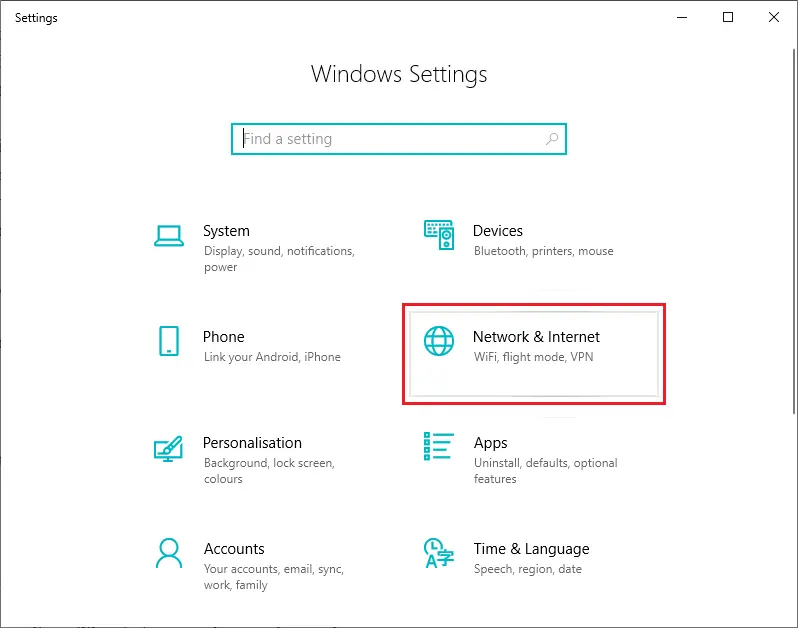 Using the Metered Connection Feature