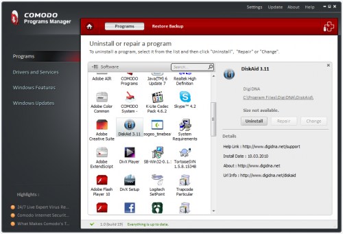 Convenient Program Manager
