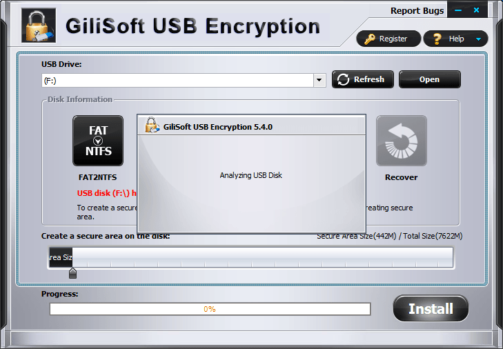 Gilisoft USB Stick Encryption