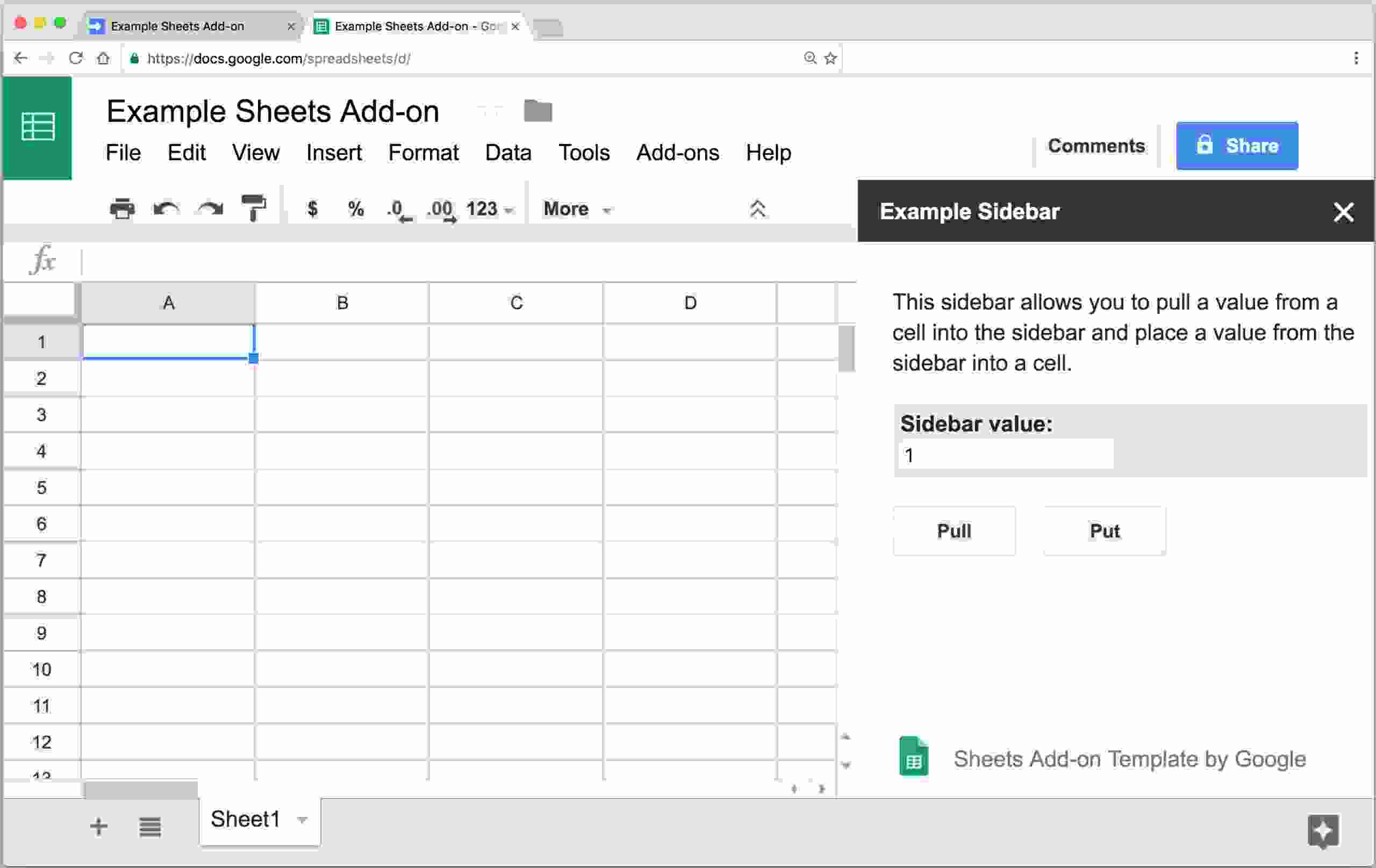 Google Sheets