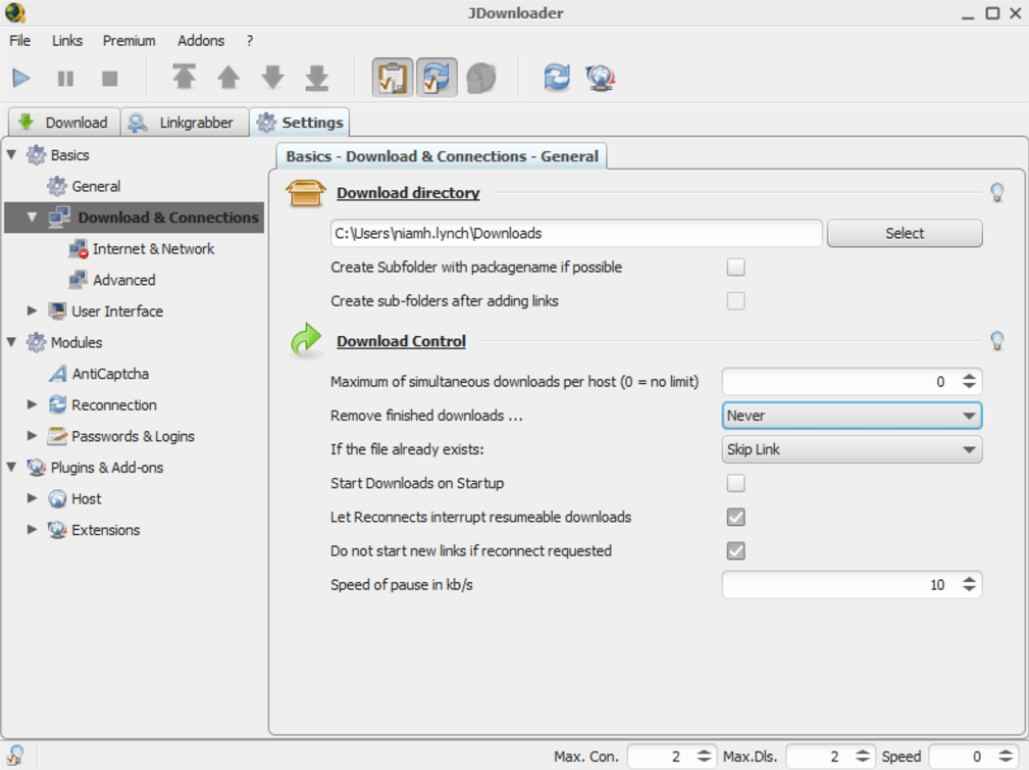 JDownloader