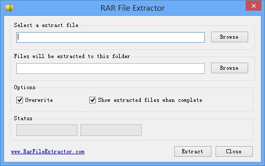 RAR File Extractor