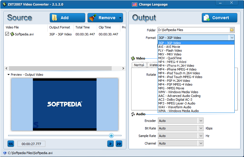 ZXT2007 Video Converter