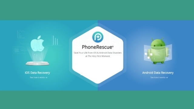 Through a PC with the Phone Rescue application