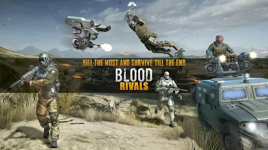 Blood Rivals – Survival Battleground FPS Shooter