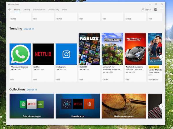 Download di Windows Store