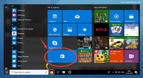 Download di Windows Store