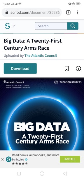 Download on Scribd on Android Phone