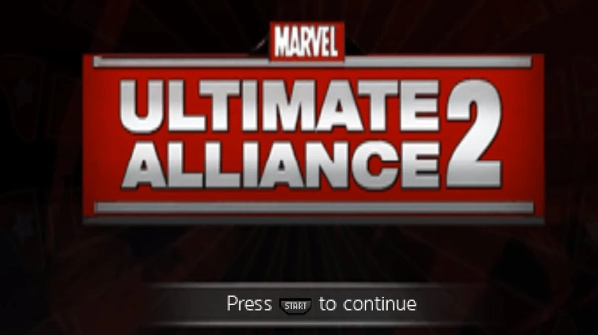 Marvel Ultimate Alliance 2 (Avengers) PSP