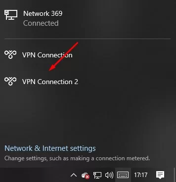 Open the Network Network Icon