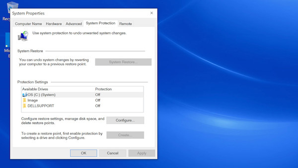 Run System Restore