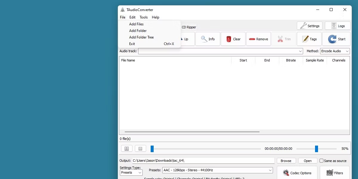 TAudio Converter