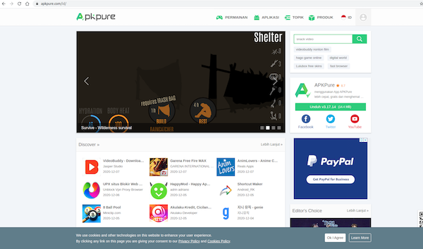 With Apkpure Site