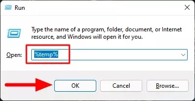 Hapus Temporary Cache Files