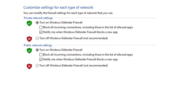 How to Turn Off the Firewall in Windows 10