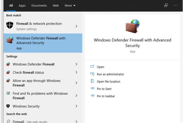 How to Turn Off the Firewall in Windows 10